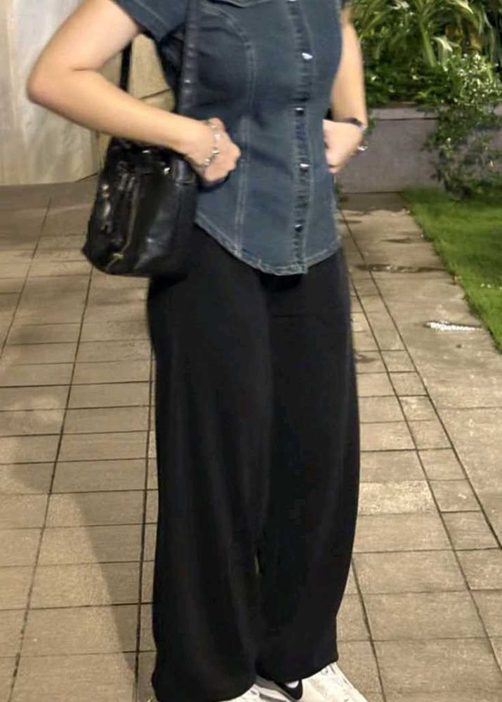 Y2k Denim Top