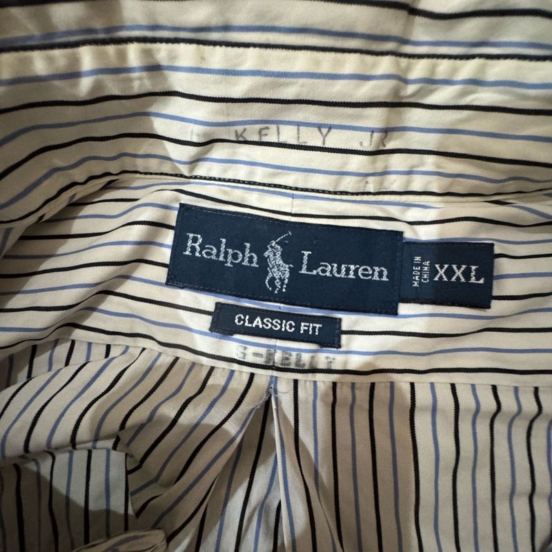 Ralph Lauren Classic Fit Striped Shirt XXL