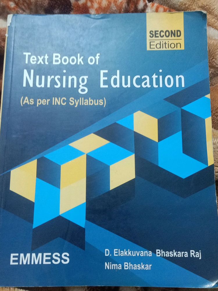 MSC Nursing 1st Year Education Book