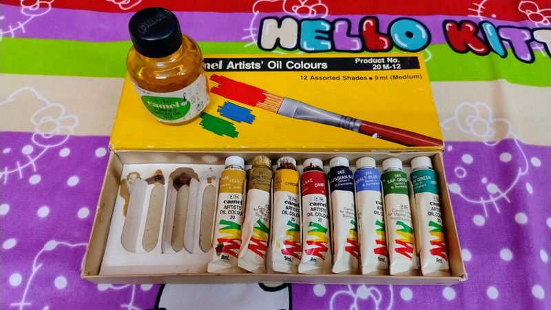Camel Oil Color With Linseedoil