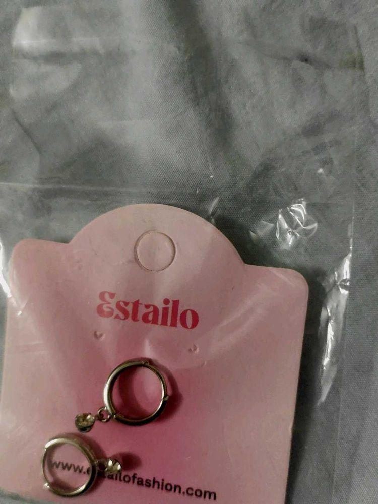 new Estailo Dangle Hoop Earrings