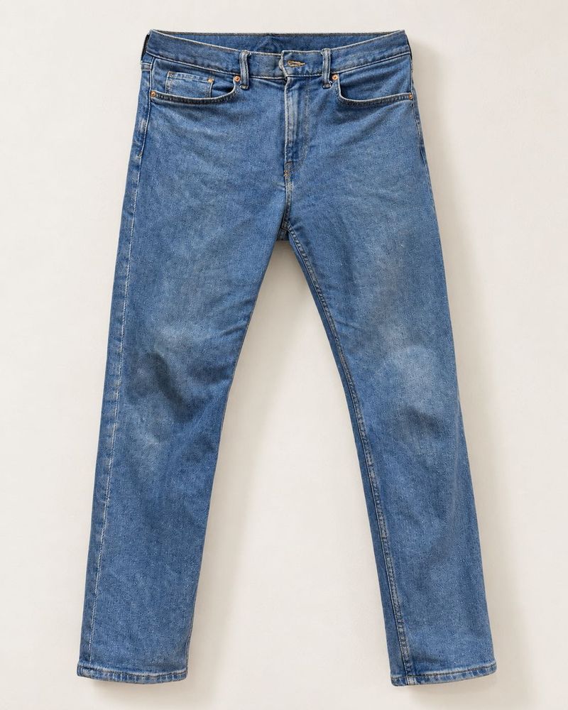 Classic Blue Wash Denim Jeans