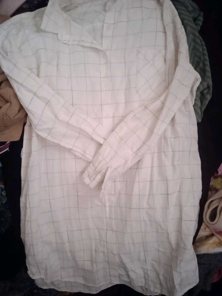 Classic Checked Long Sleeve Shirt