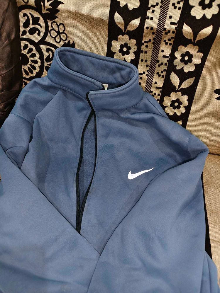 Nike Blue Pullover Jacket