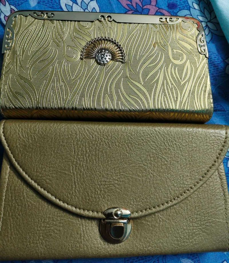 Elegant Gold Clutches (any one)
