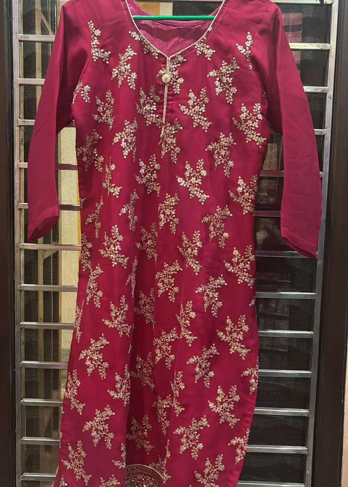 Embroidered Kurta