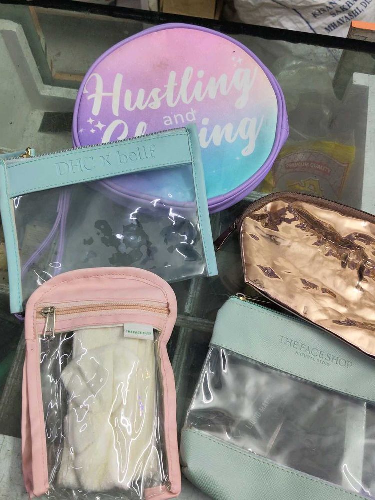 Cute Cosmetic &amp; Travel Pouches