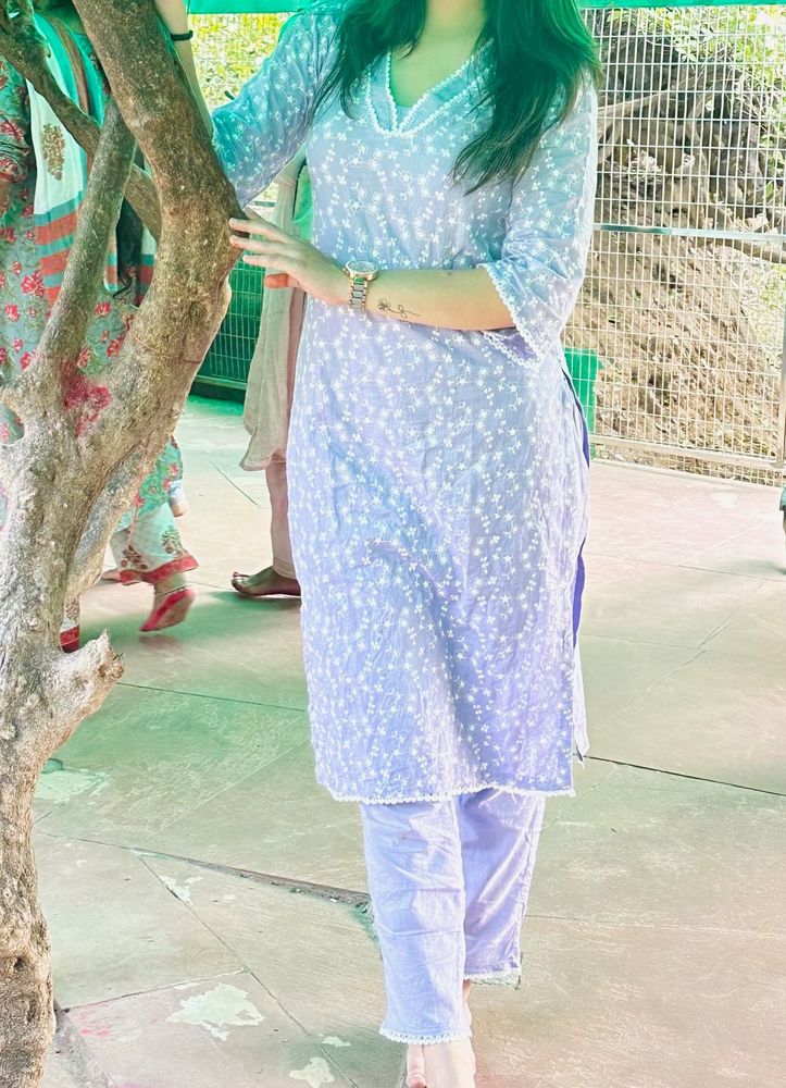 Floral Kurta Set