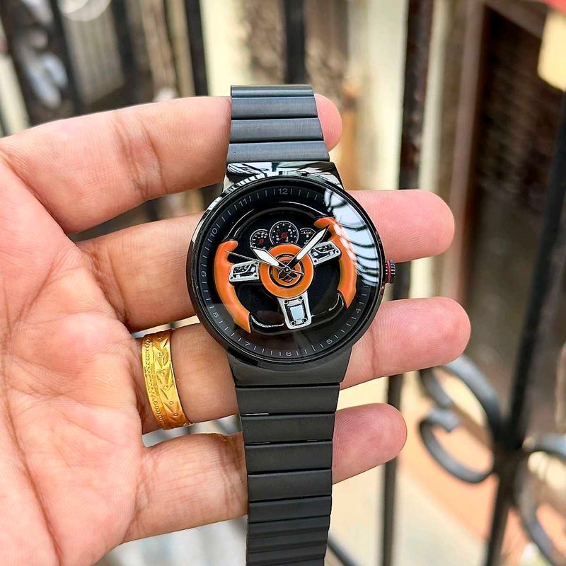 Unique Steering Wheel Watch