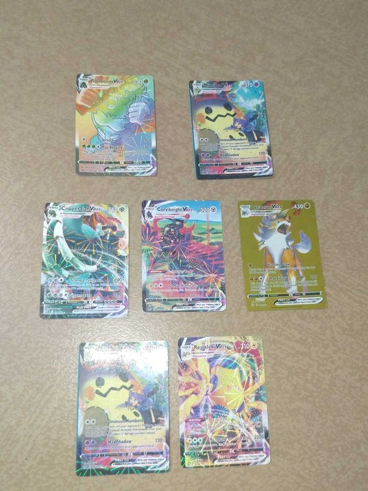 Pokemon Cards - Rare Set ALL V max card