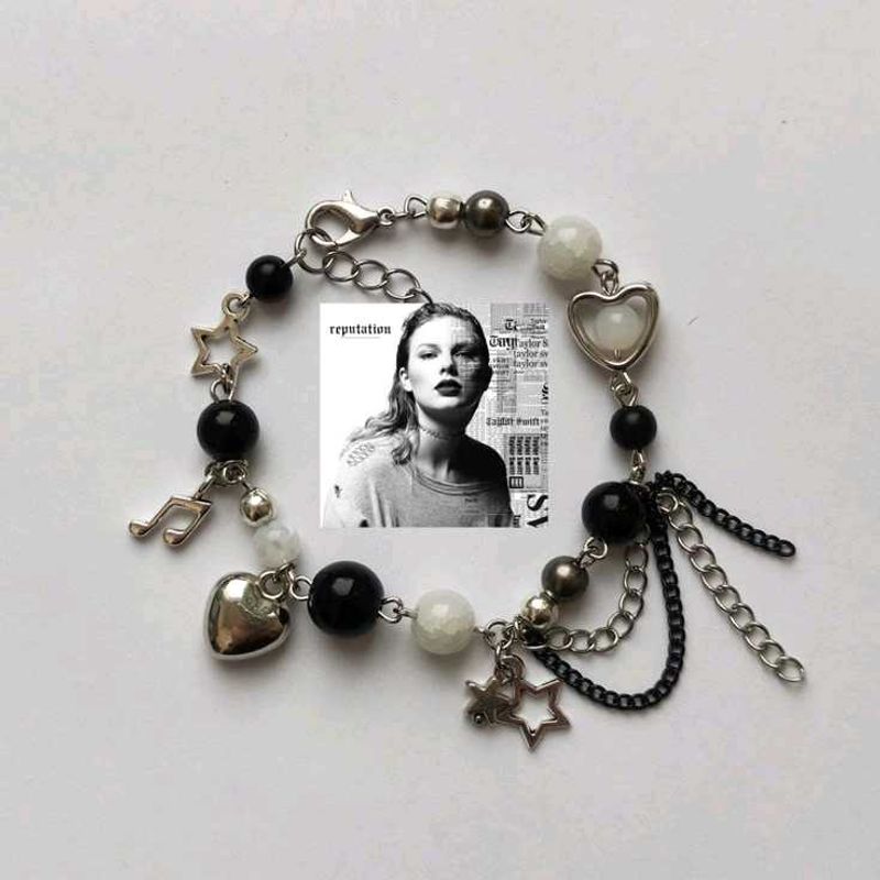Taylor Swift "reputation" Charm Bracelet
