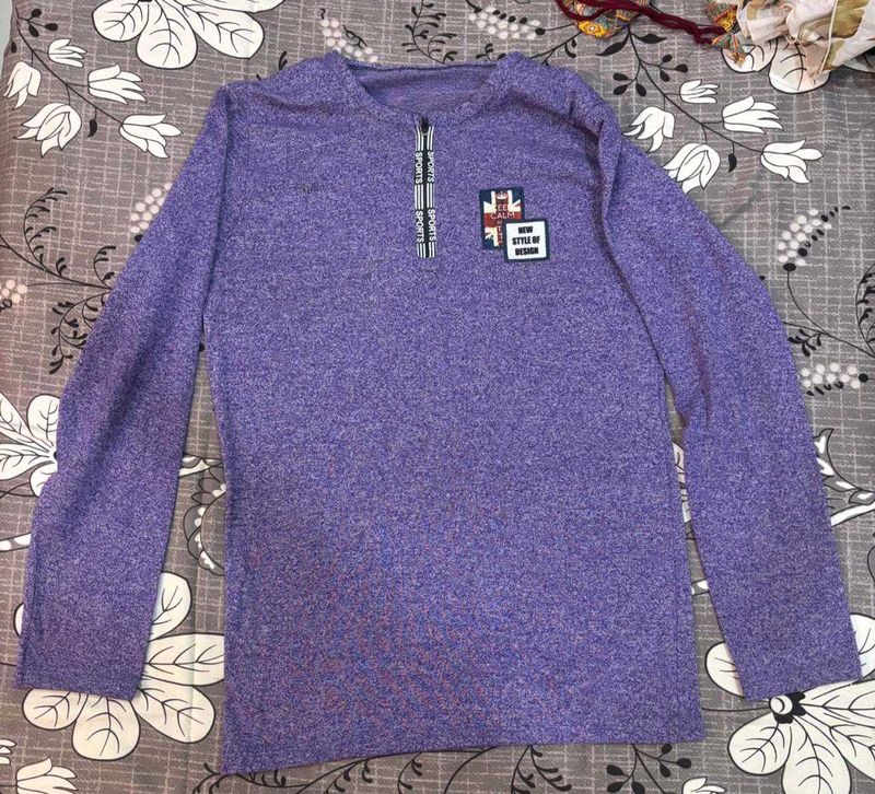 Purple Long Sleeve T-Shirt
