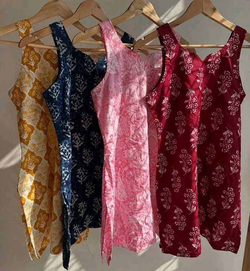 Beautiful Block Print Kurtas