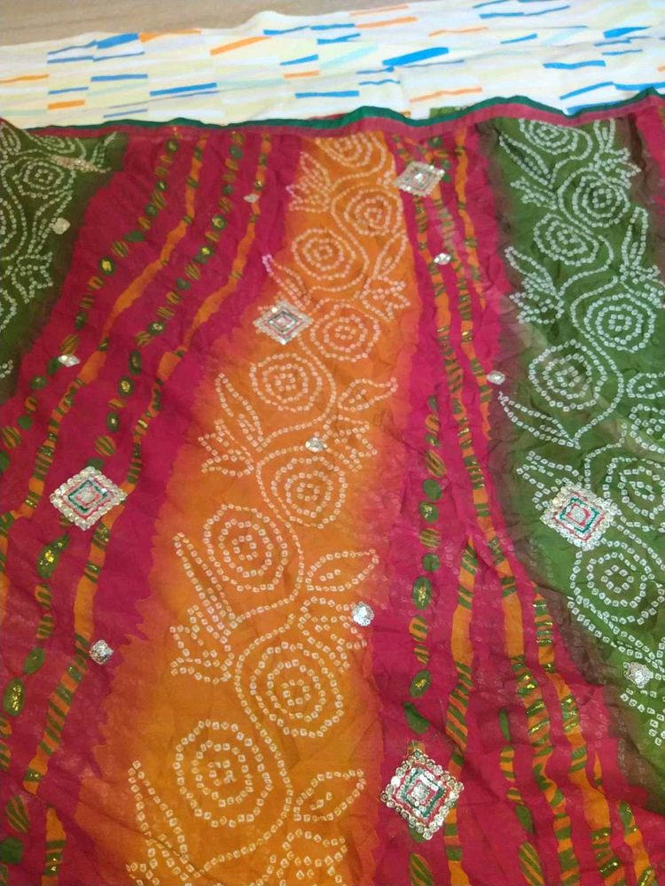 Bandhani Print Saree
