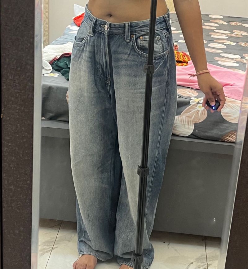 Baggy Blue Denim Jeans