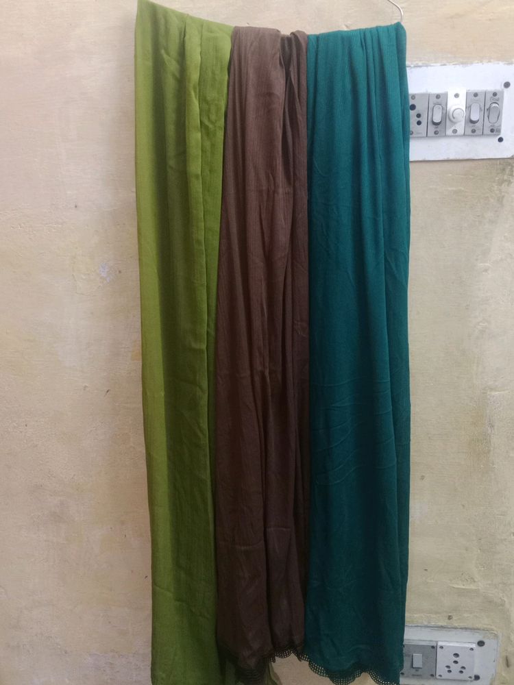 Women's Dupatta Set Of 3🔥