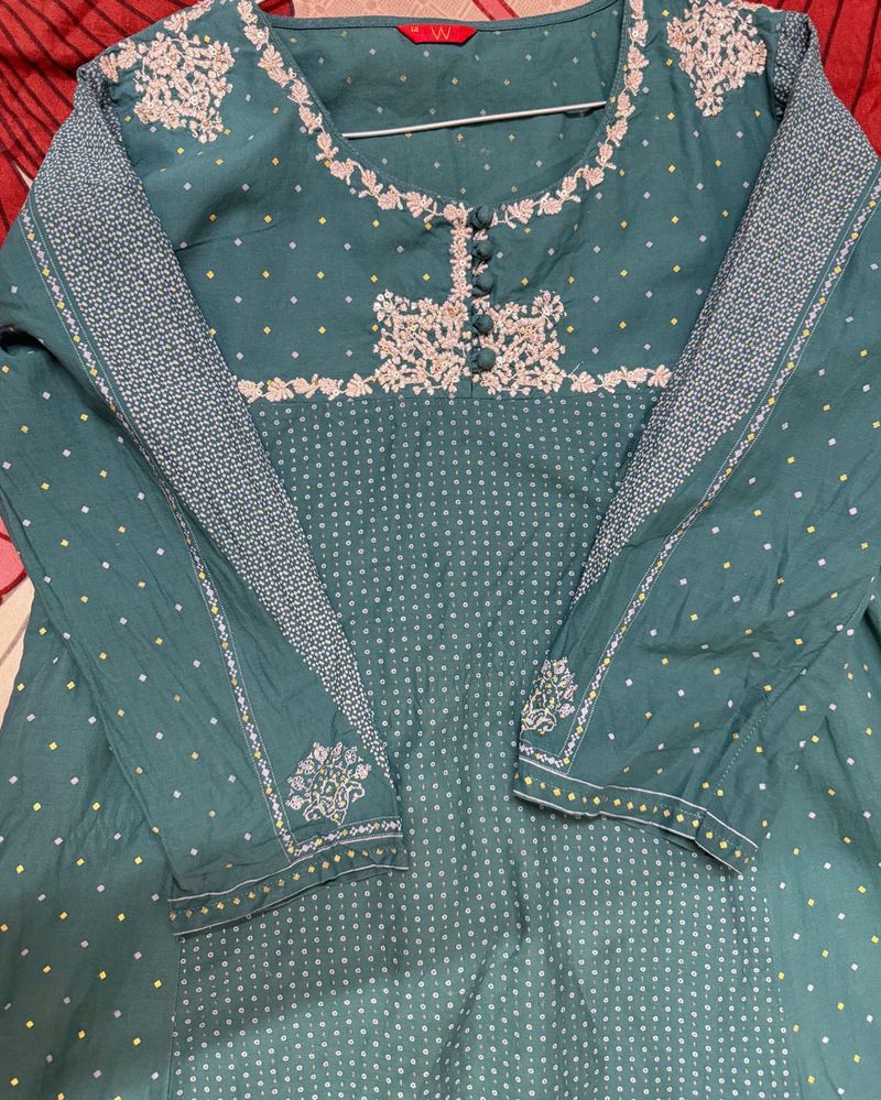 W brand kurta