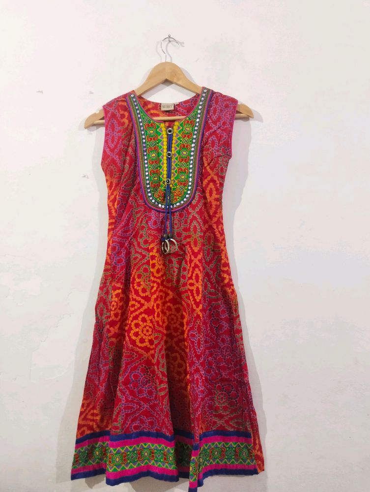 Anarkali Embroidery Frock