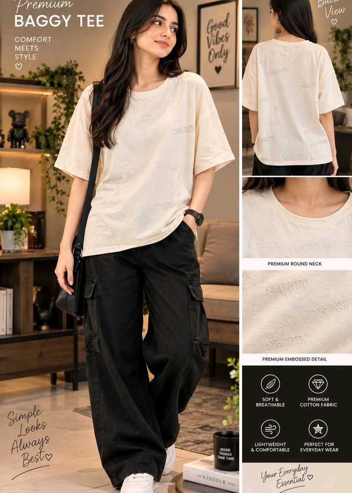 🇳🇿💫🎀Premium Baggy Tee - Comfort Meets Style