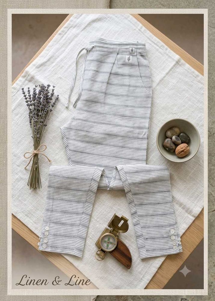 Striped Palazzo Pants