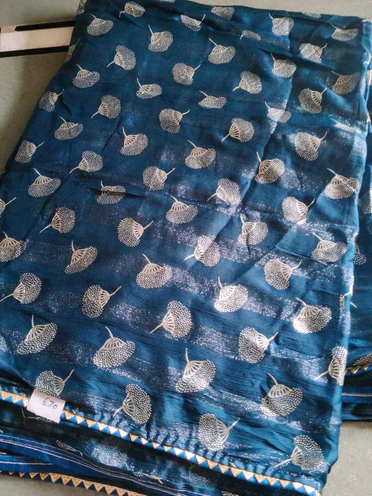 Beautiful Teal Saree