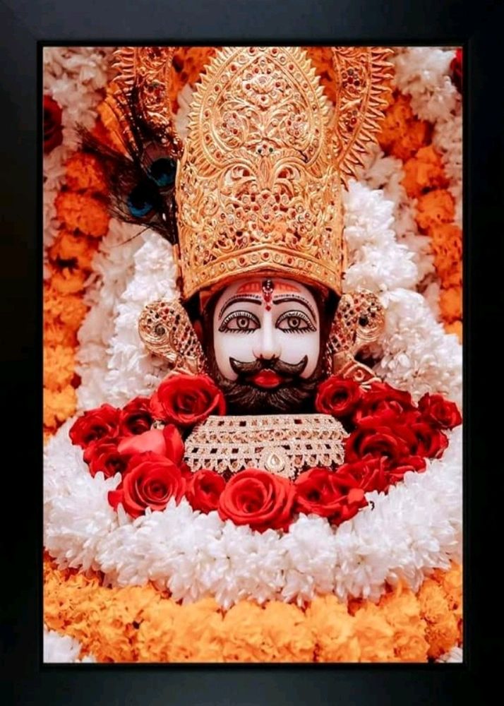 Photo Frame Of Khatu Shyam God