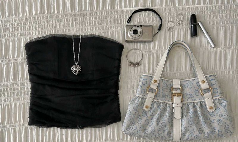 black mesh corset top