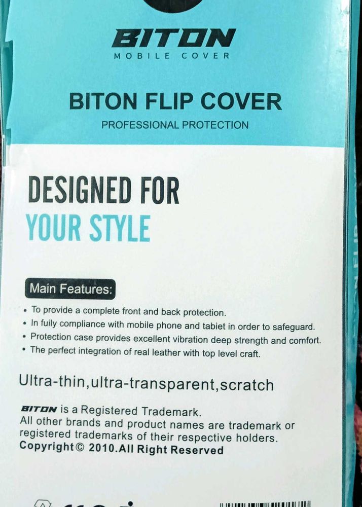 New With Tag Motog34 Back Cover