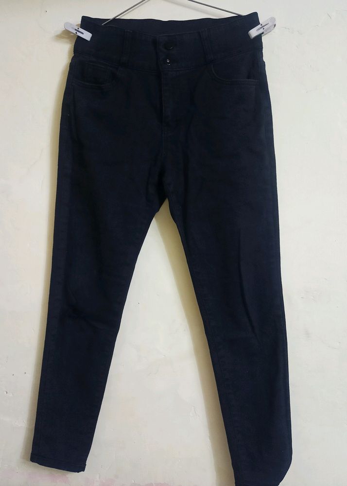 Black High Waist Jeans