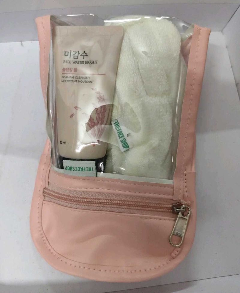 The Face Shop Rice  Foaming Cleanser Set