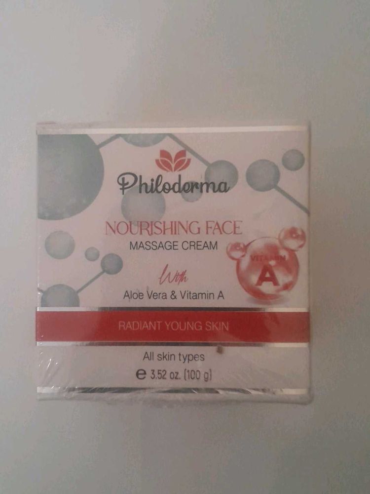 Massage Cream  Aloe Vera &amp;vitamin A 100 Gram