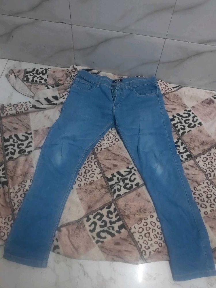 Classic Blue Denim Jeans