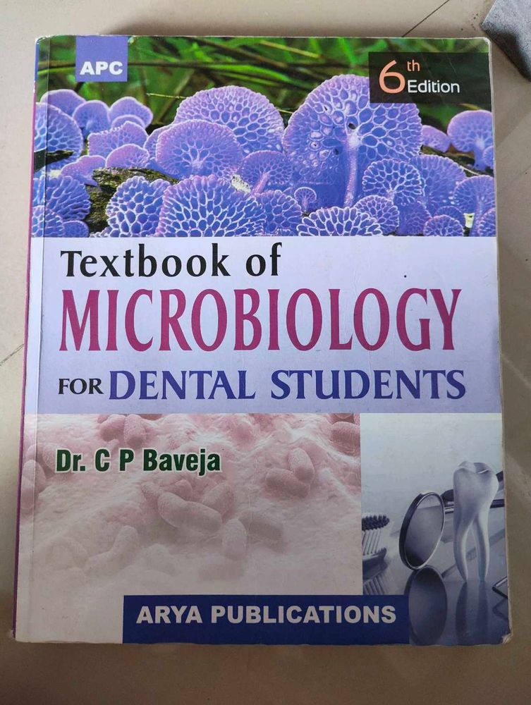 Textbook of microbiology for BDS