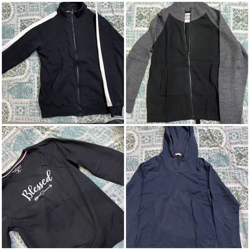 Pack of 4 Sweatshirts &amp; Jackets