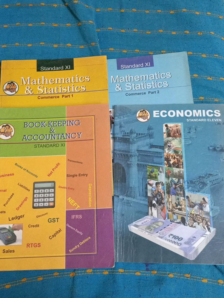 11 Std Commerce Maharashtra State Board Textbooks