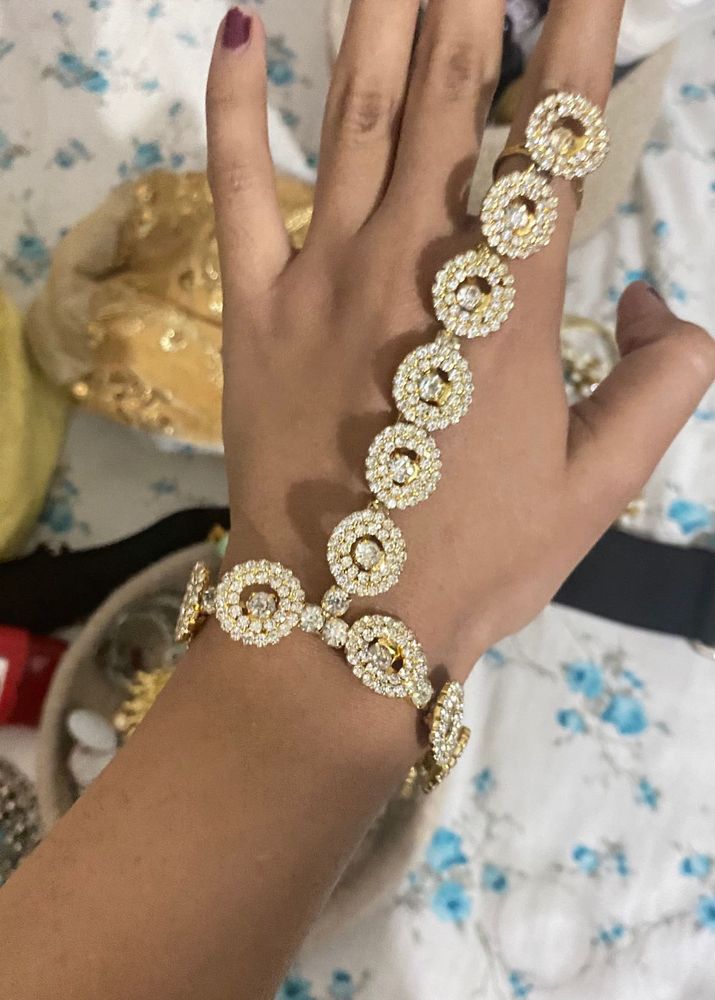 Statement Hand Harness Bracelet