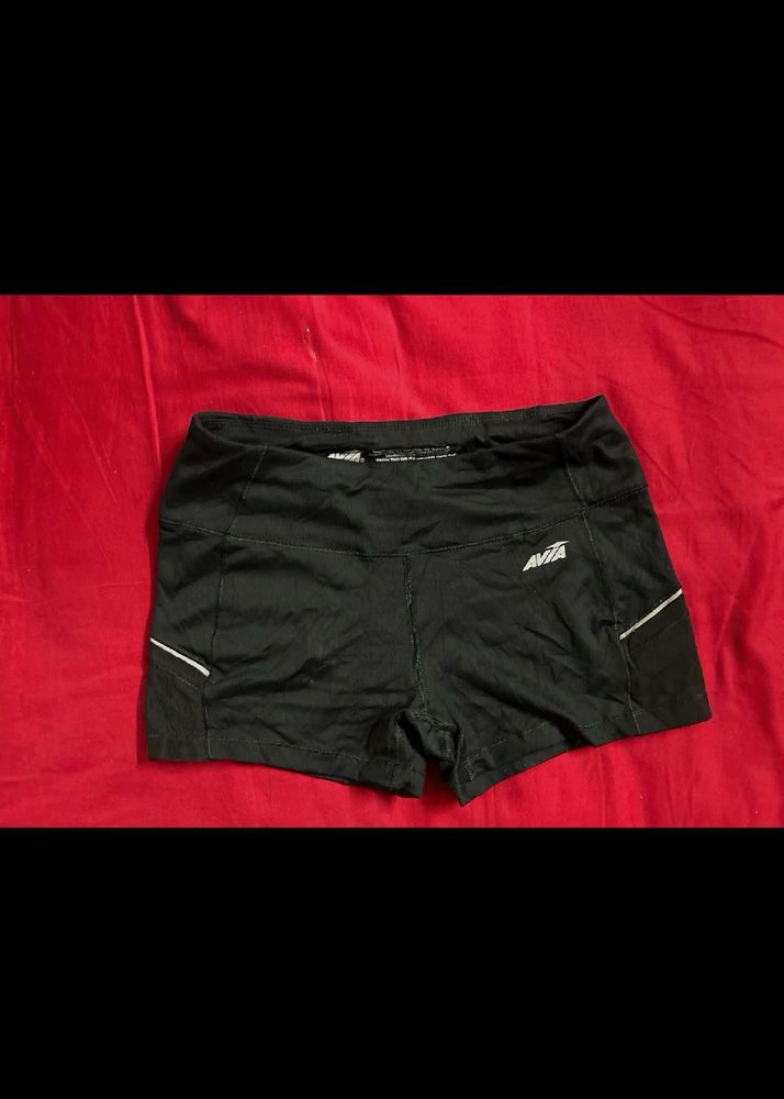 Avia Black Athletic Shorts