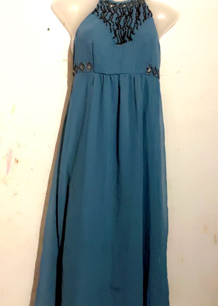 Long Wedding Gown..
