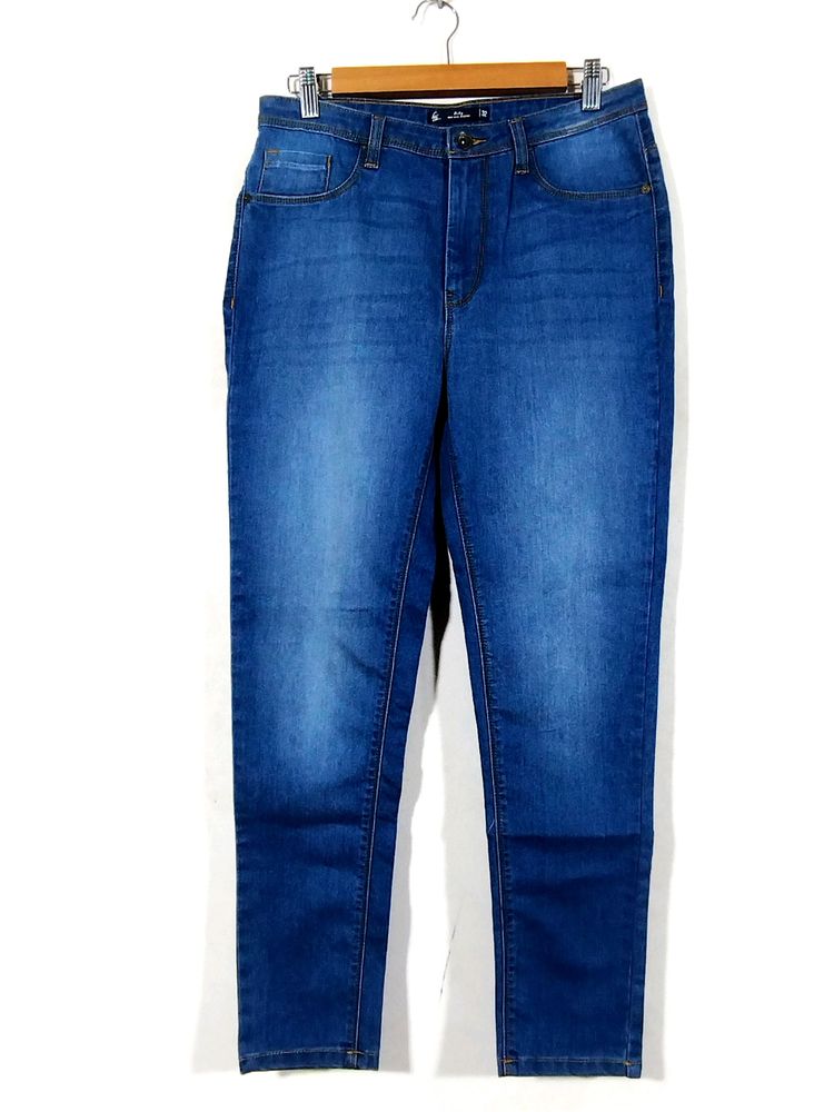 Betty Blue Mid Rise Casual Jeans (Women)