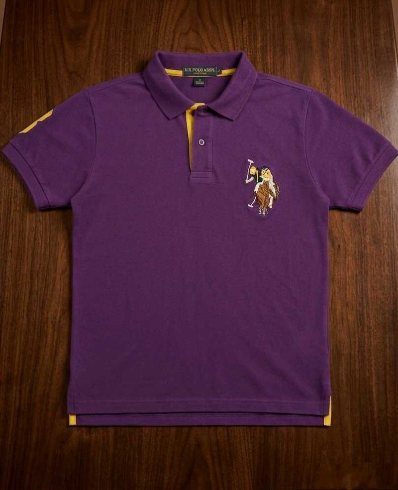 US Polo Assn Purple Pol