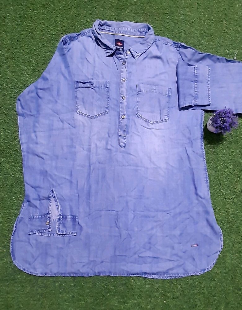 DENIM KURTA-44 SIZE
