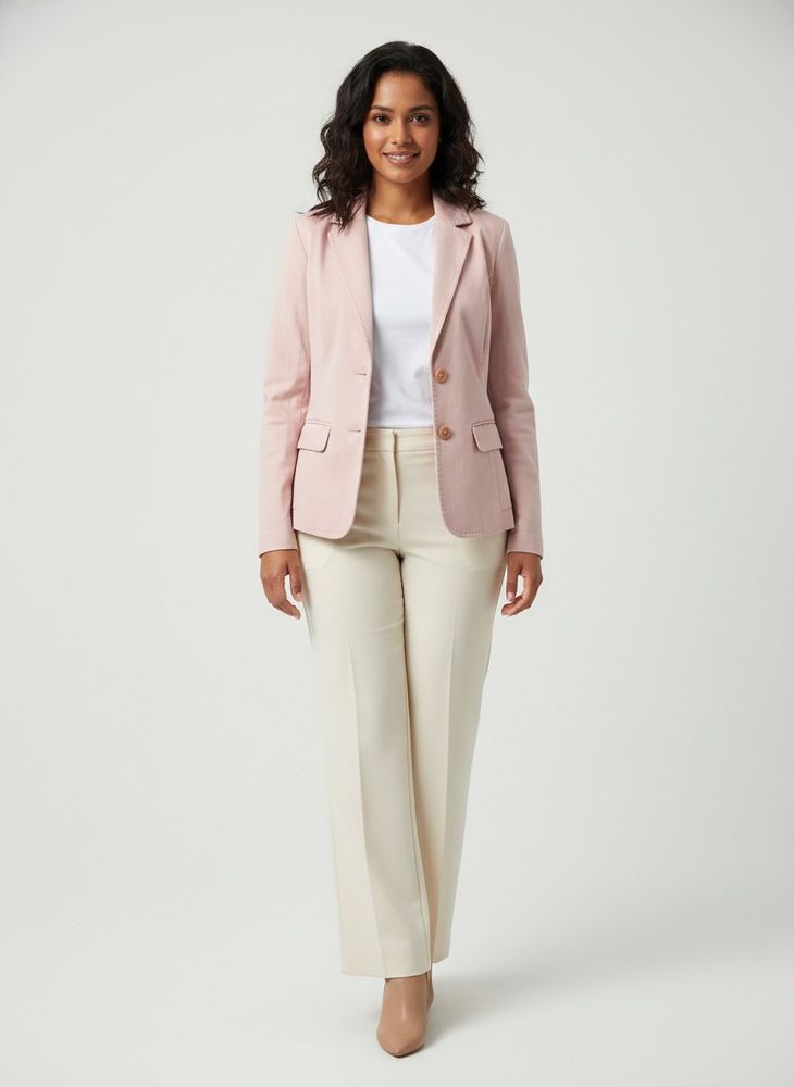 Pastel Pink blazer From Xandres