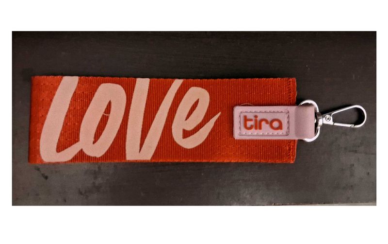 Tira 'Love' Keychain