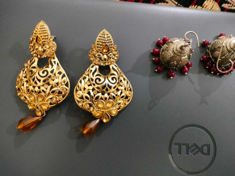Elegant Gold Earrings