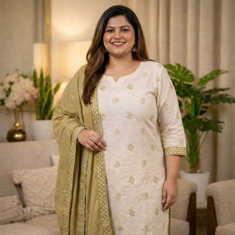 Embroidered Unstitched Suit
