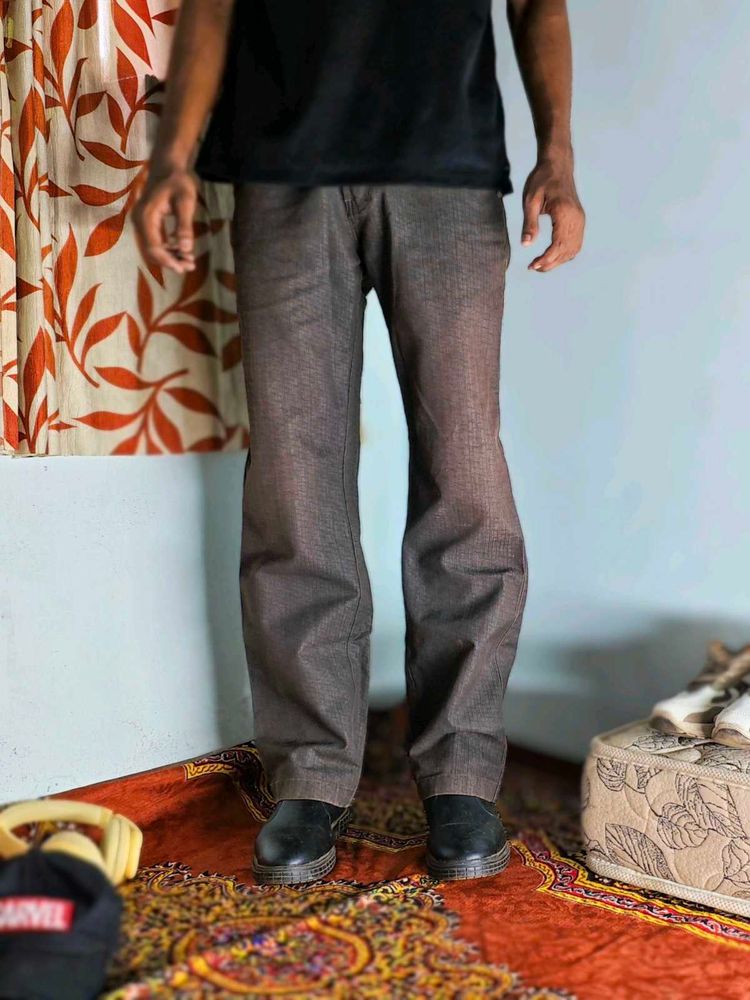 Dark Brown Baggy Jeans Pant