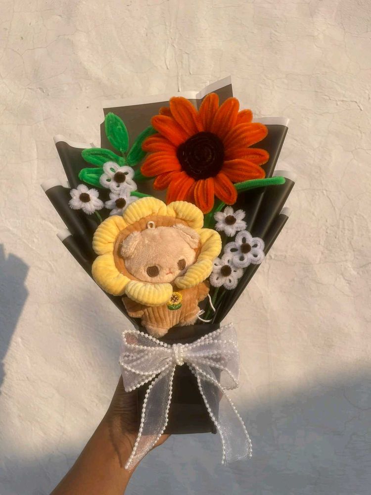 Cute Plush Flower Bouquet