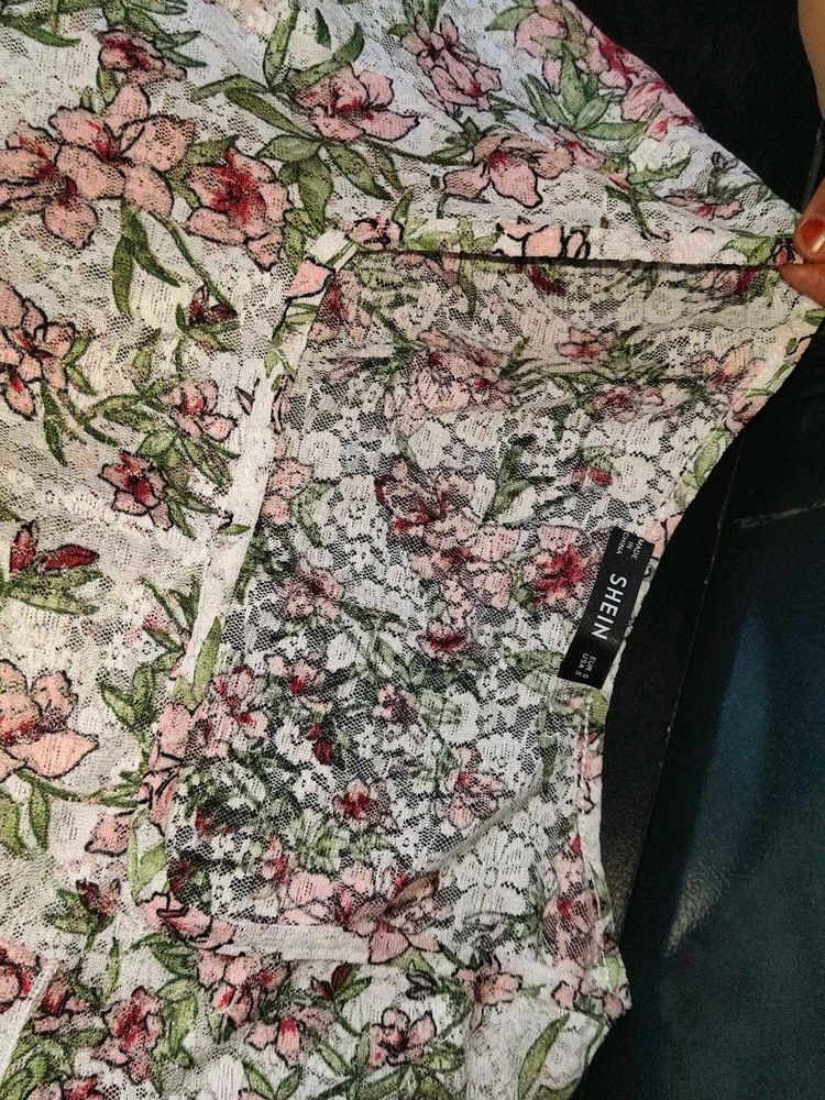 Floral Shein Top