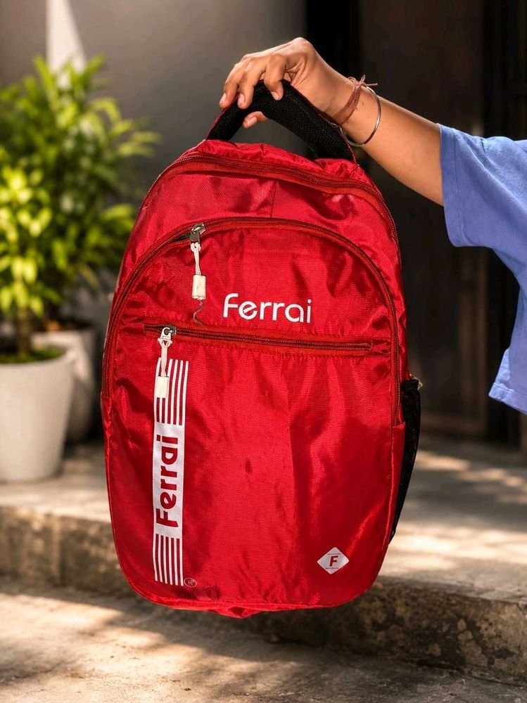 Red Ferrai Backpack