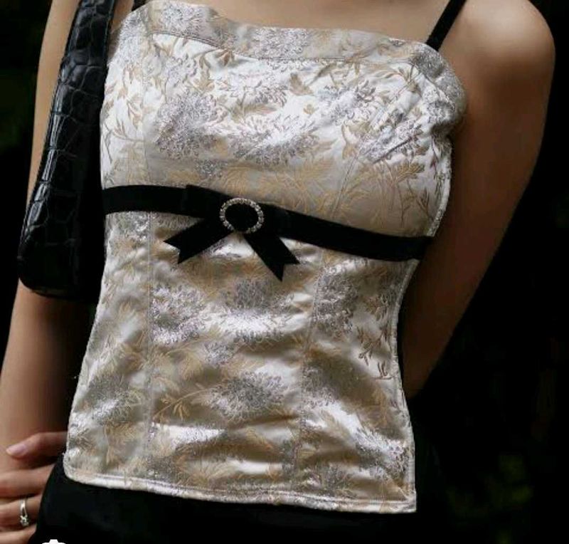 Floral Corset Top